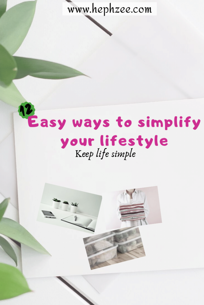 keep life simple